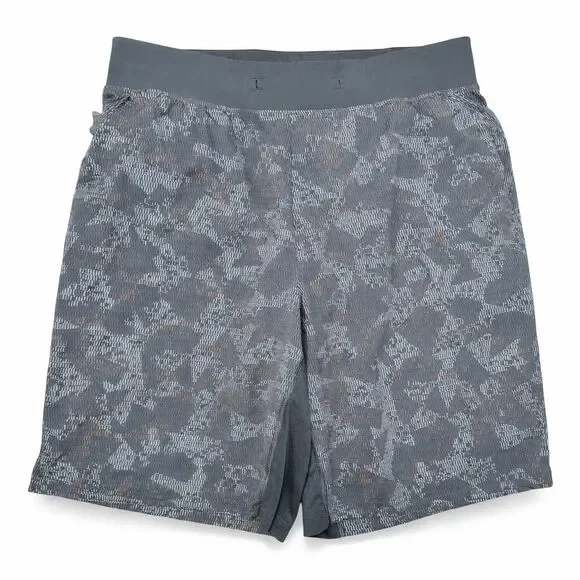 Lululemon T.H.E. Short 9" Linerless M Graphite Grey Multi - Picture 1 of 7